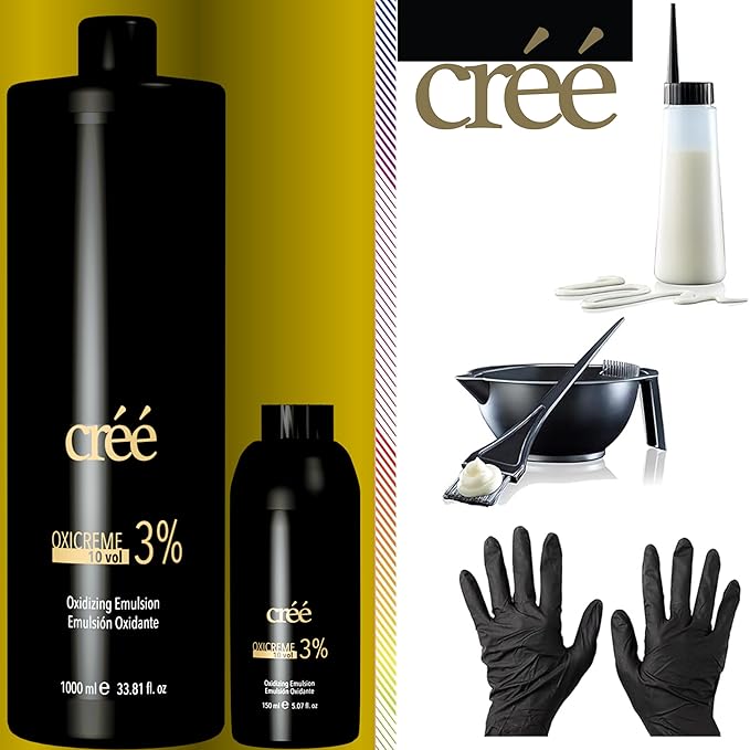 Créé Professional Oxicreme Peroxide Developer Series (30 Volume, 1000 ml)