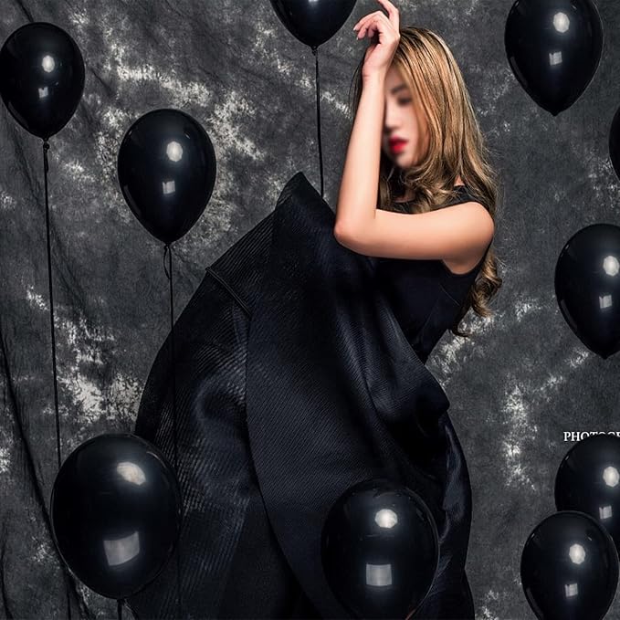 Black Balloon Arch Kit 111Pcs 18 12 5 Inch Latex Party Balloons Garland - Image 5