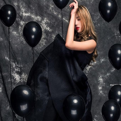 Black Balloon Arch Kit 111Pcs 18 12 5 Inch Latex Party Balloons Garland - Image 5