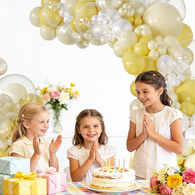 Yellow Balloon Arch Kit for Wedding Baby Shower Bridal Shower Decorations | - Image 4