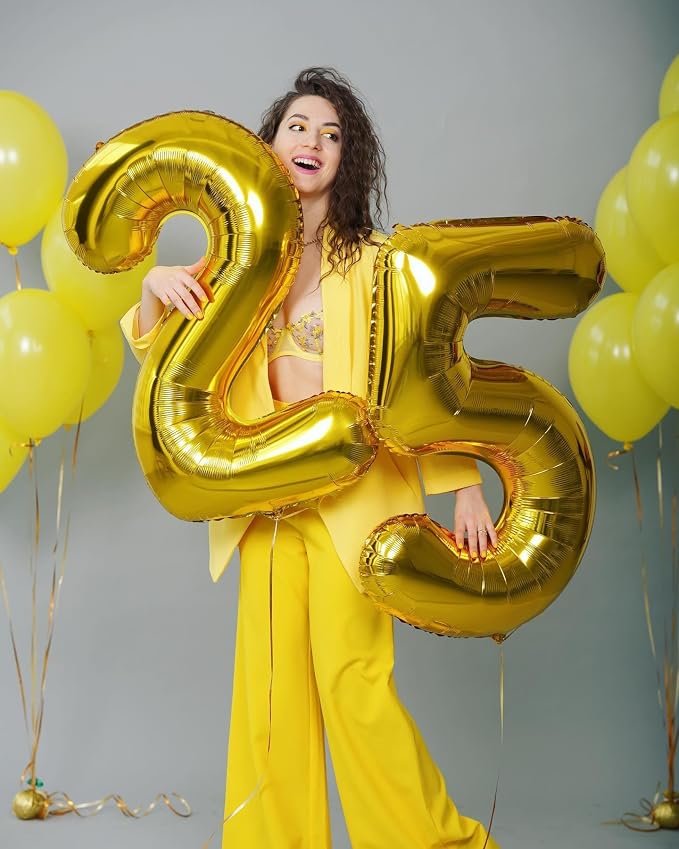 Gold 100 Balloon - Image 7