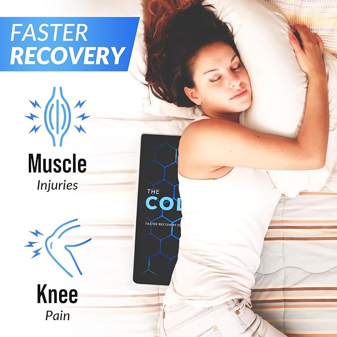 Coldest Gel Ice Pack, Reusable Flexible Ice Packs for Injuries, Multipurpose Hot Cold Therapy for Knee, Arm, Shoulder, Back (11x14 Inch (Pack of 1))