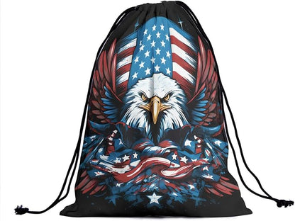Patriotic Bird Gymnastics Grip Bag - Image 2