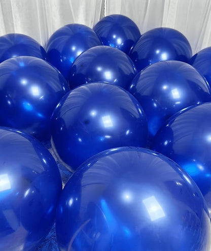 90 Pack Navy Blue Balloons 18 Inch Royal Navy Blue Big Balloons - Image 4
