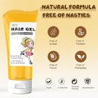 Samnyte Hair Gel for Kids, Baby Hair Gel Fly Away Hair Tamer, Styling Gel - Vitamin E Moisturize and Nourish, Flexible Hold Designed for Boys & Girls 3.4 Fl Oz