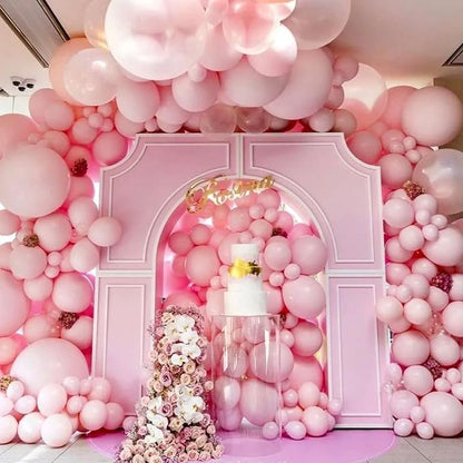 18 Inch Pastel Pink Big Balloons 12 Pack Large Latex Balloons Round Party - Image 5