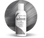 Adore Semi Permanent Hair Color (150 Platinum) | Vegan & Cruelty-Free Gray Hair Dye | No Ammonia, No Peroxide, No Alcohol | 4 Fl Oz (Pack of 1)