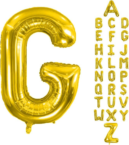 Letter Balloons Gold 40 Inch G Large Giant Big Foil Mylar Balloon | by Unknown