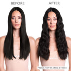 WENNALIFE Tape in Hair Extensions Human Hair, 20pcs 50g 18 inch Natural Black Remy Hair Extensions Straight Human Hair Tape in Extensions Skin Weft Tape Extensions Human Hair