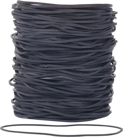 AIWOQI Rubber Bands for Balloon Arches 300Pcs 4.8inch Big Stretchy Long | Black by AIWOQI
