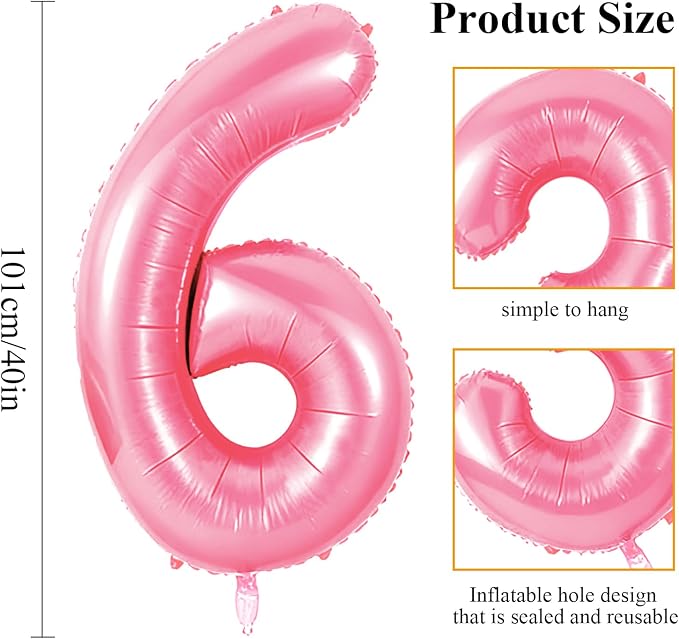 Number 26 Balloons for 26th Birthday Party Decorations, 0-100 Large No.26 - Image 2
