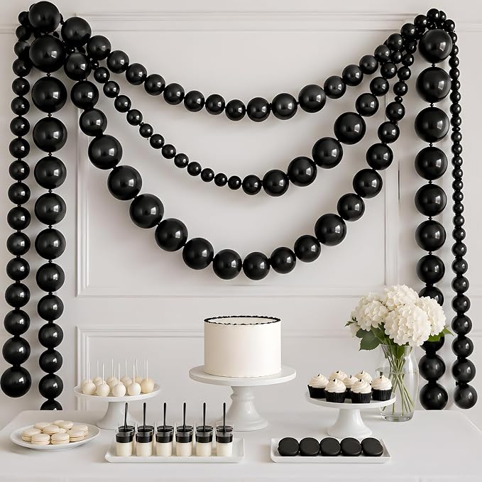 Black Linking Balloons - Image 5