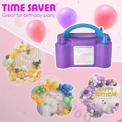 Balloon Pump Electric with Dual Nozzles & Tying Tool - Image 7