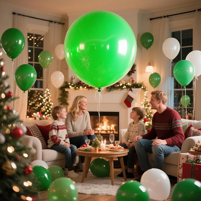 Lime Green Balloons 9pcs 36 Inch Extra Large Big Jumbo Giant Neon Yellowish - Image 6