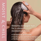 LIKOA, Moist and Chill Hydrating Treatment, Vegan, Halal, for Damaged and Frizzy Hair, Botanical Hair Care, Oriental Floral Scent, Made in Japan, 500g, 17.64oz