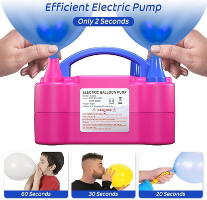 Electric Balloon Pump for Party Decorations – Portable Inflator, Auto Shutoff - Image 3