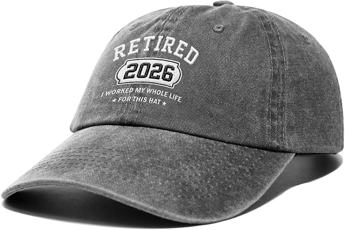 Retirement Gifts for Men Woman 2026 Mens Retired Hat Teacher Coworker Dad - Image 8