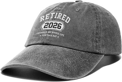 Retirement Gifts for Men Woman 2026 Mens Retired Hat Teacher Coworker Dad - Image 8