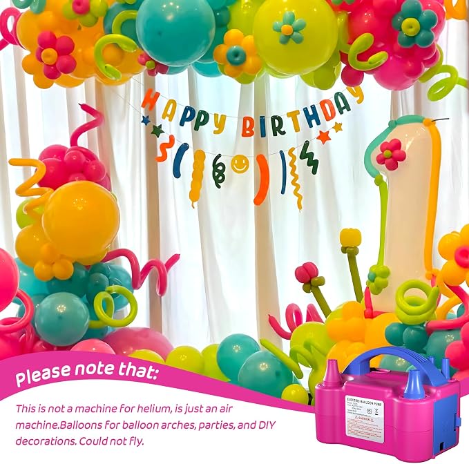 Electric Balloon Pump for Party Decorations – Portable Inflator, Auto Shutoff - Image 7