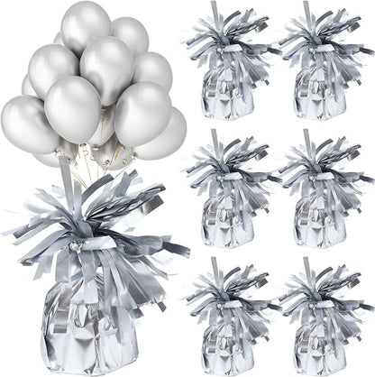 6 Pcs Balloon Weights Metallic Anchor Balloon Holder by Unknown