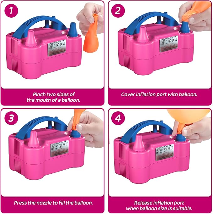 SINBEE Balloon Pump Electric Party Decorations - Image 4