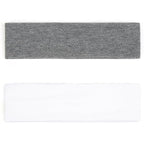TERSE Cheetah Headbands for Women Short Hair Non Slip Elastic Sweat Hairbands Leopard Print Soft Fabric Hair Bands