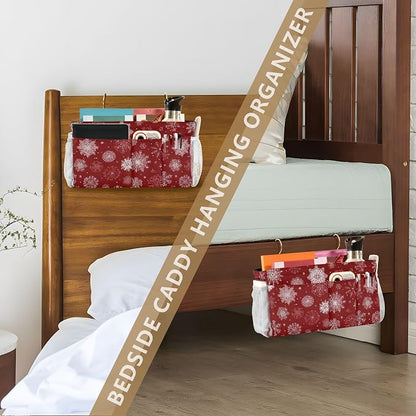 Bedside Caddy Hanging Bunk Bed Caddy Bed Organizer Hanging Pocket - Image 7