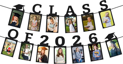 Class of 2026 Graduation Photo Banner | Graduation Decorations 2026 | Class of by PartyHooman