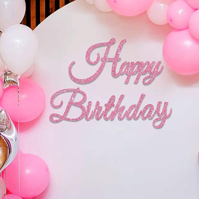 TONIFUL Happy Birthday Sign by TONIFUL