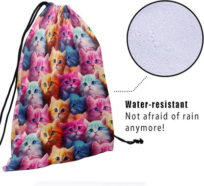 Cute Kitten Gymnastics Grip Bag - Image 4