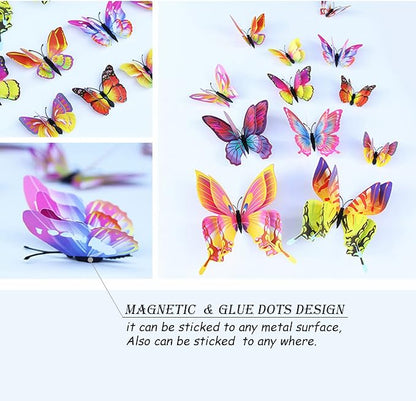 OPSEAM 3D Butterfly Wall Decor Butterfly Decorations Stickers - Image 4