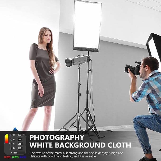 NEEWER 10 x 12FT / 3 x 3.6M PRO Photo Studio Premium Polyester Collapsible - Image 4