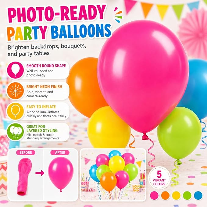 Rainbow Balloons - Image 3