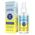 Hair and Scalp Sunscreen Spray SPF 30+: UV Protection, 80-Min Water-Resistant, Non-Greasy - Scalp Sunscreen Mist for Beach, Pool & Outdoor Activities - 100ml