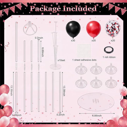10 Sets of Balloon Stands Kits - Image 2