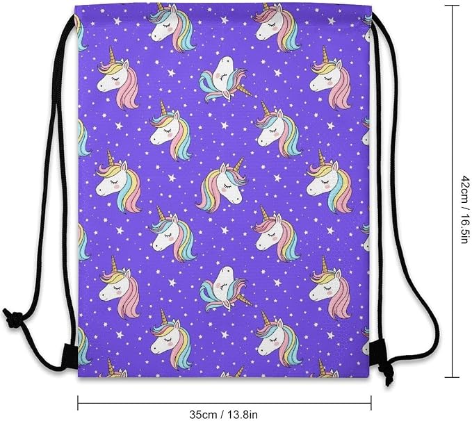 Water Resistant Drawstring Backpack Lightweight Sackpack - Image 3