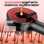 4 in 1 Hair Scalp Massager Hair Growth Oil Applicator, Electric Scalp Massager for Men & Women, IPX7 Waterproof Electric Head Massager