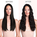 WENNALIFE Seamless Clip In Hair Extensions, 18 Inch 130g 7pcs Natural Black Hair Extensions Clip in Human Hair Invisible PU Skin Weft Natural Remy Human Hair Extensions