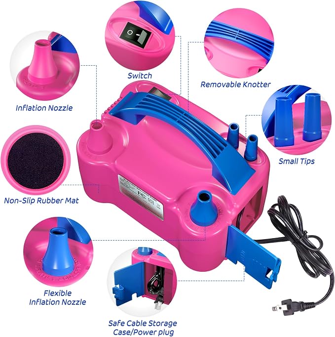 SINBEE Balloon Pump Electric Party Decorations - Image 2