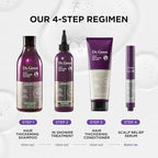 Dr. Groot Thickening Serum, Shampoo, Conditioner, and Scalp Treatment Set for Hair Loss – Clinical Results with Biotin and Rosemary for Hair Thinning, Shedding, Scalp Repair and Treatment