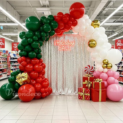 Christmas Balloon Arch Kit - Image 7