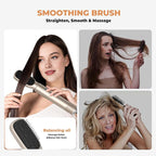 5 in 1 Blow Dryer Brush Set,Hot Air Styler Negative Ion Air Curling Wrap Air Curler, Round Brush Blow Dryer Curling Iron Hair Styling Tools Gift for Dry,Volumize, Straight,Curl,100-120V