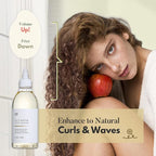 mimosu Apple Cider Vinegar Hair Rinse with Rice Water 10fl.oz, Hair Growth Cleansing Conditioner, Gentle Scalp Cleanser for Build Up, Glycolic Acid Dandruff Treatment