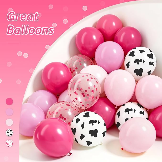 131pcs Cowgirl Balloon Arch Kit - Image 4