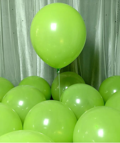 90 Pack Light Green Balloons 18 inch Green Latex Big Balloons - Image 4
