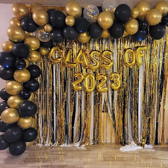 Gold Letter Balloons Foil Alphabet A-Z Balloons Custom Personalized Phrase - Image 5
