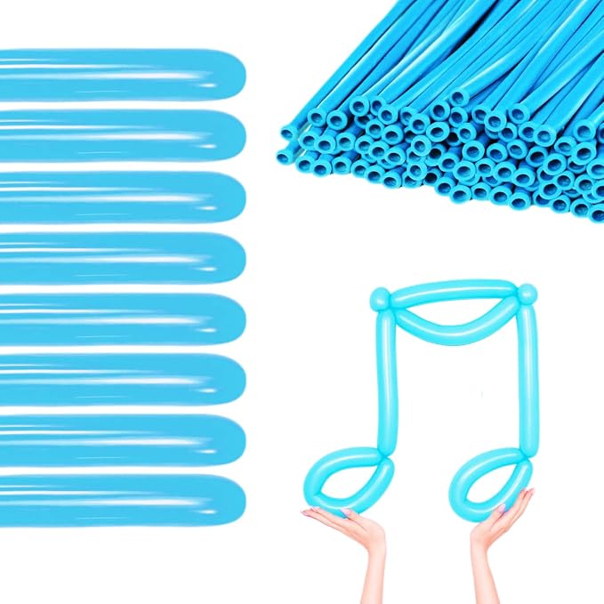 100pcs Baby blue Balloons.Perfect by EBLLIWSM