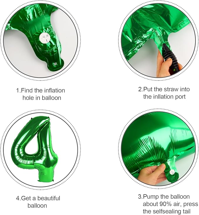Number 0 Balloons 40 Inch Balloon - Image 6