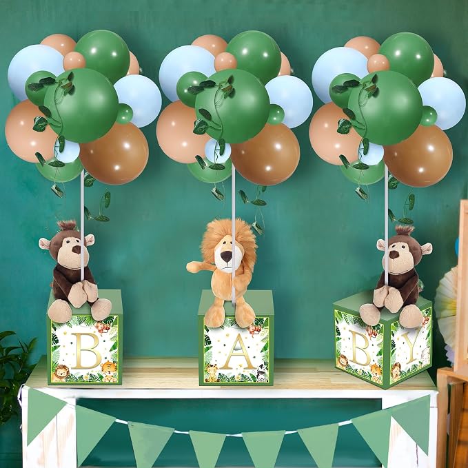 Lenwen 3 Sets Jungle Animal Decoration - Image 6