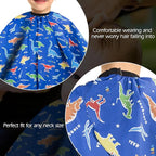 Himart Hair Cutting Barber Cape Professional Haircut Salon Cape for Men Women (Blue Dinosaur)
